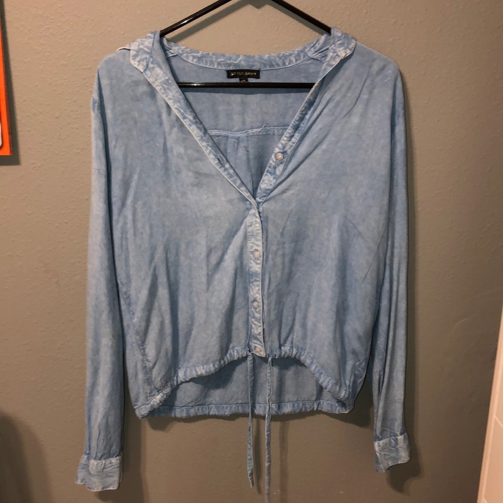 Button up quarter sleeve